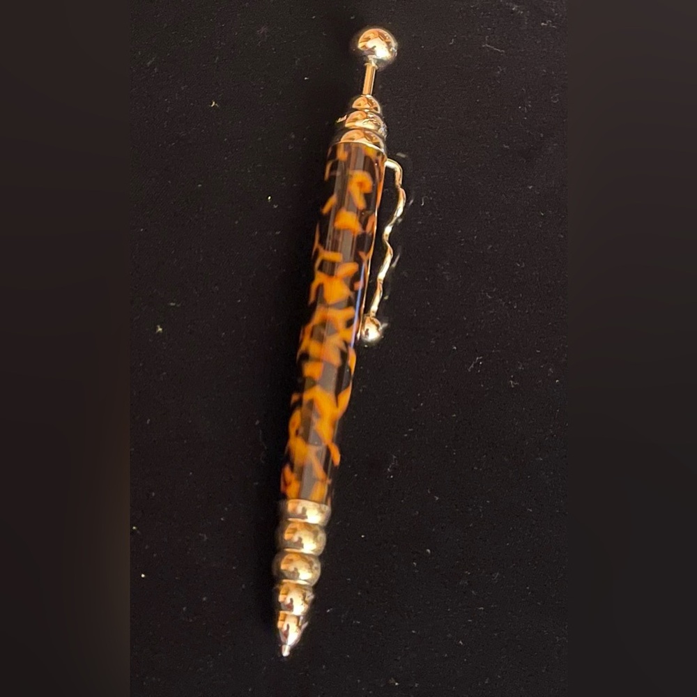 Jean Pierre Lepine Zig Zag Faux Tortoise Pen